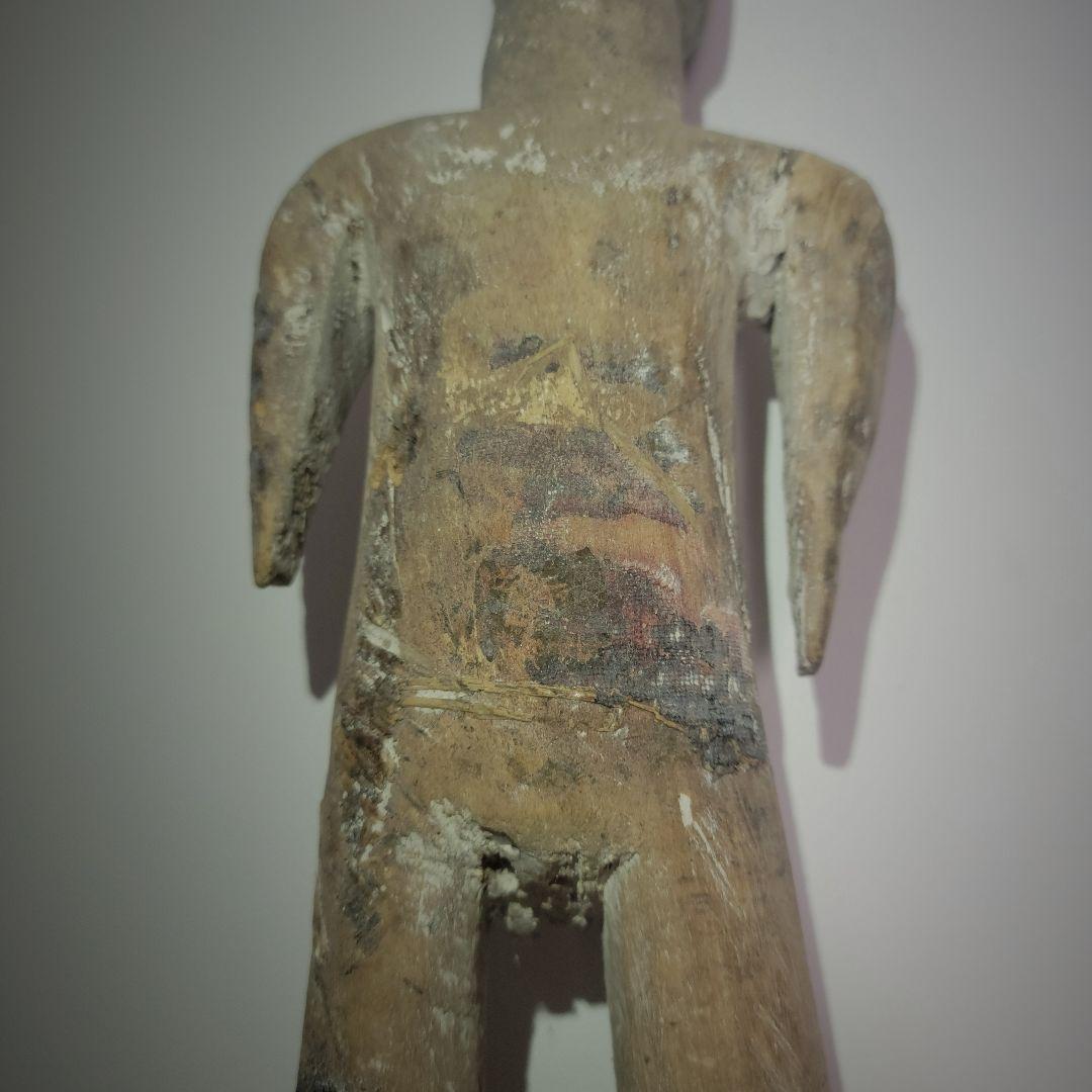 アフリカ ガーナ エウェ族 呪物 木彫り アフリカンアート プリミティブアート