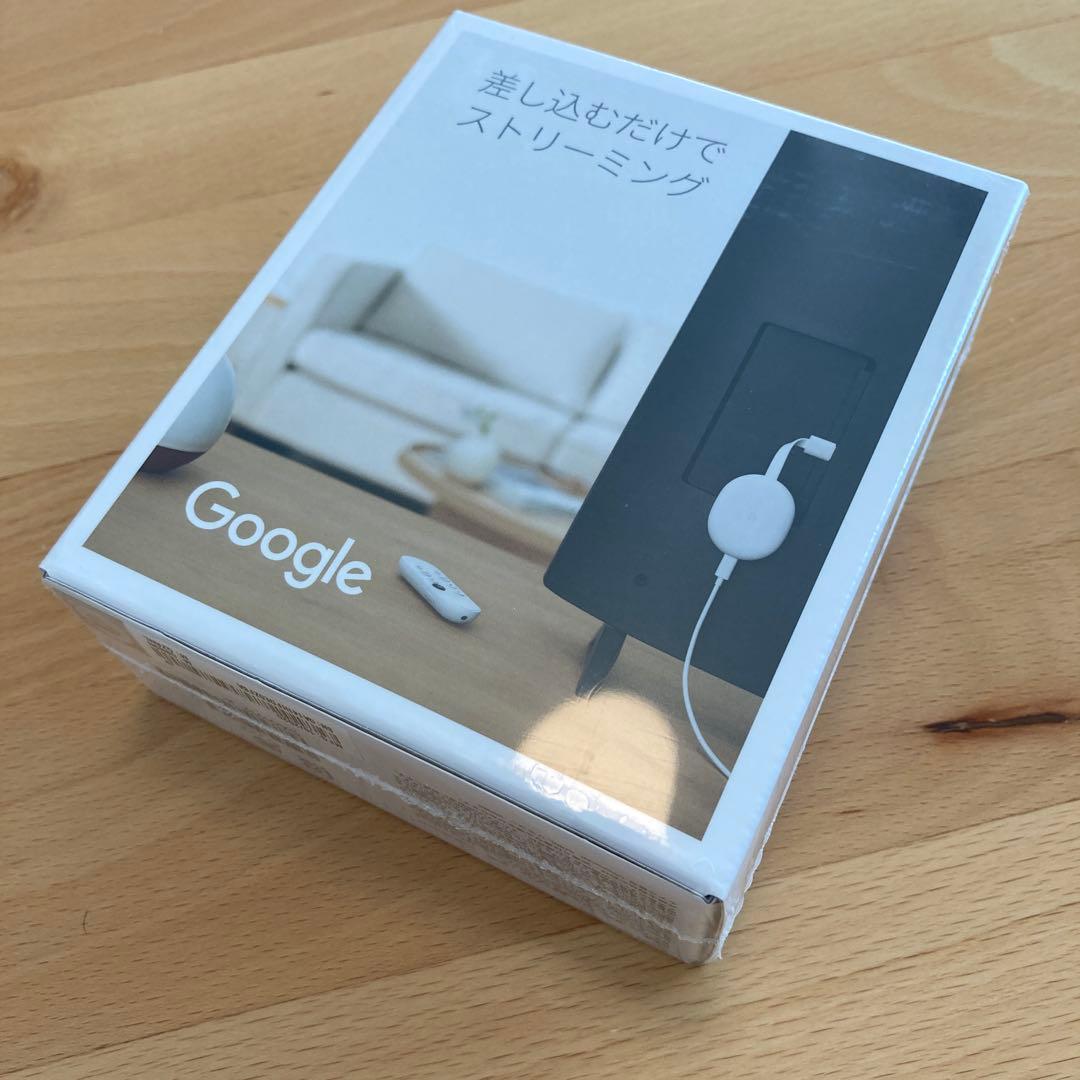 【新品未開封】 Chromecast with Google TV 4Kモデル