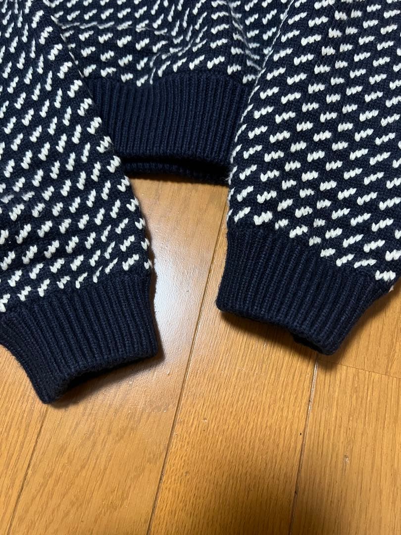 L.L.Bean ウェイン ウォッシャブルセーター バーズアイニット