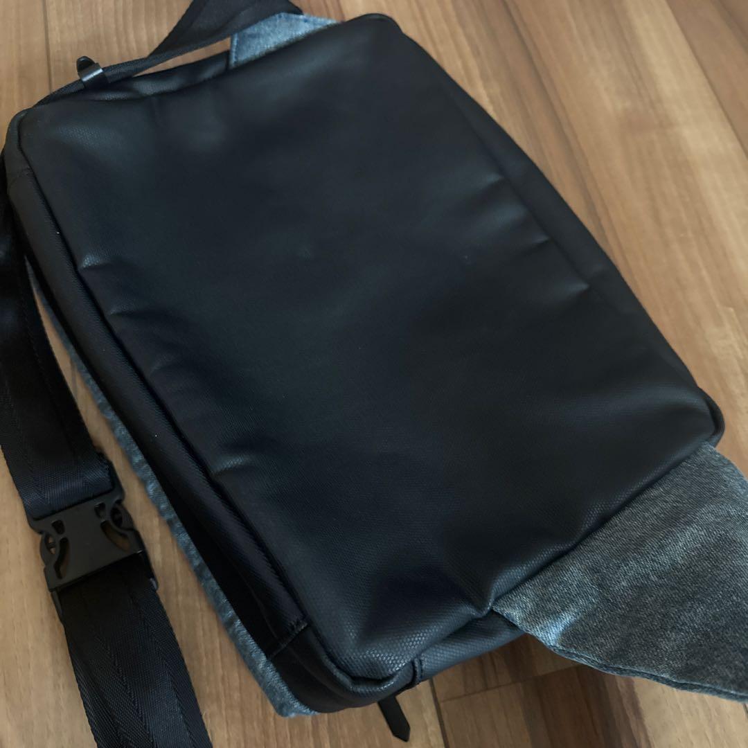 dieselデニムボディバック