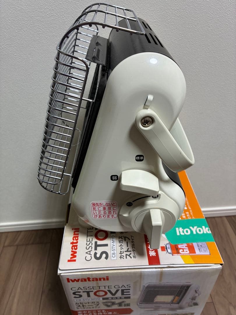 【美品】イワタニ カセットガスストーブ マイ暖 CB-STV-MYD 防災
