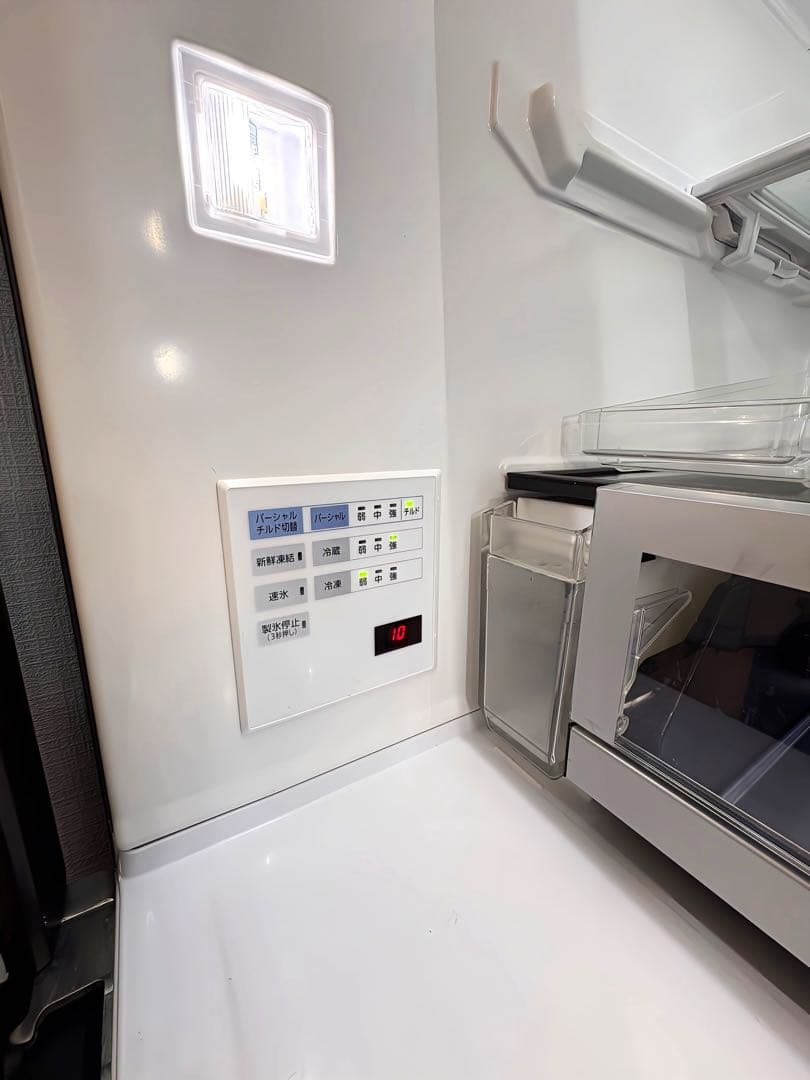 SALE！パナソニックNR-F554WPX 550Lフルフラットガラスミラー