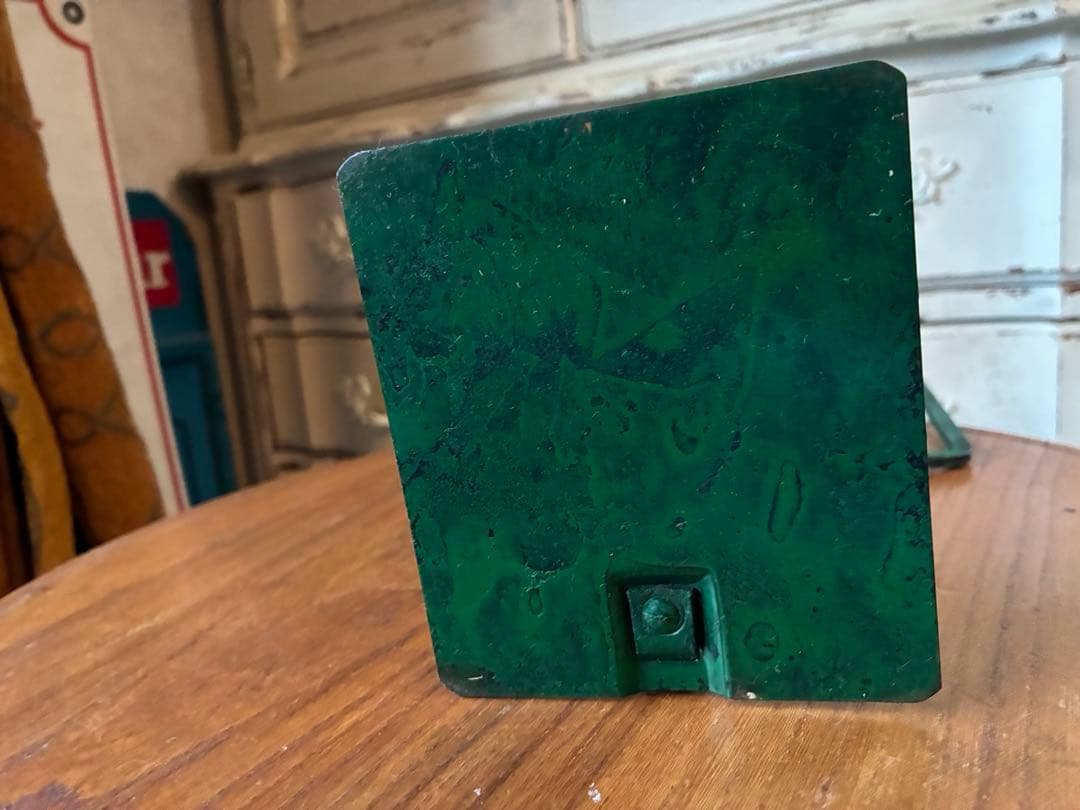 フランス　アンティーク　メタル　ディスプレイ　フォト　ポップ　スタンド　写真立て