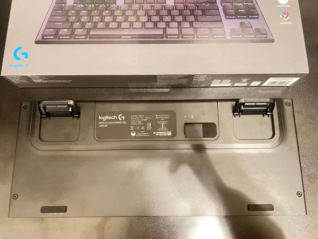 Logicool G915 X LIGHTSPEED TKL タクタイルブラック