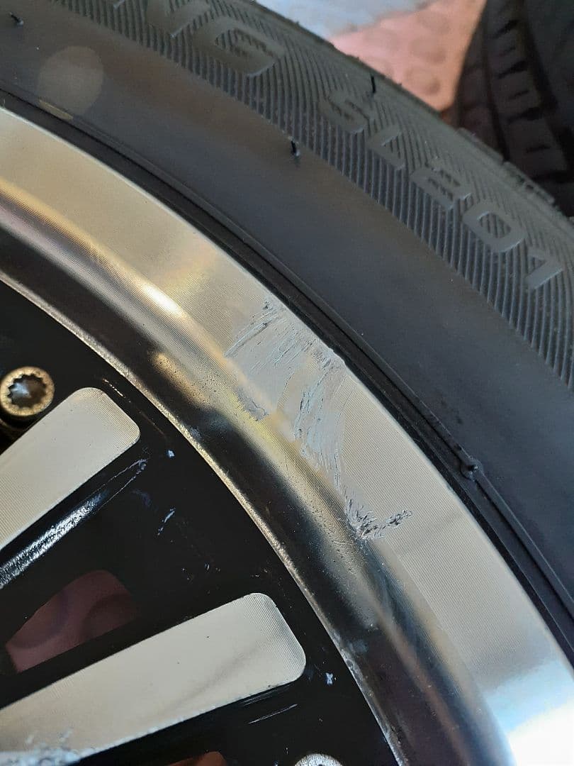 15インチホイールブリヂストン 165/55r15 4本セット軽自動車