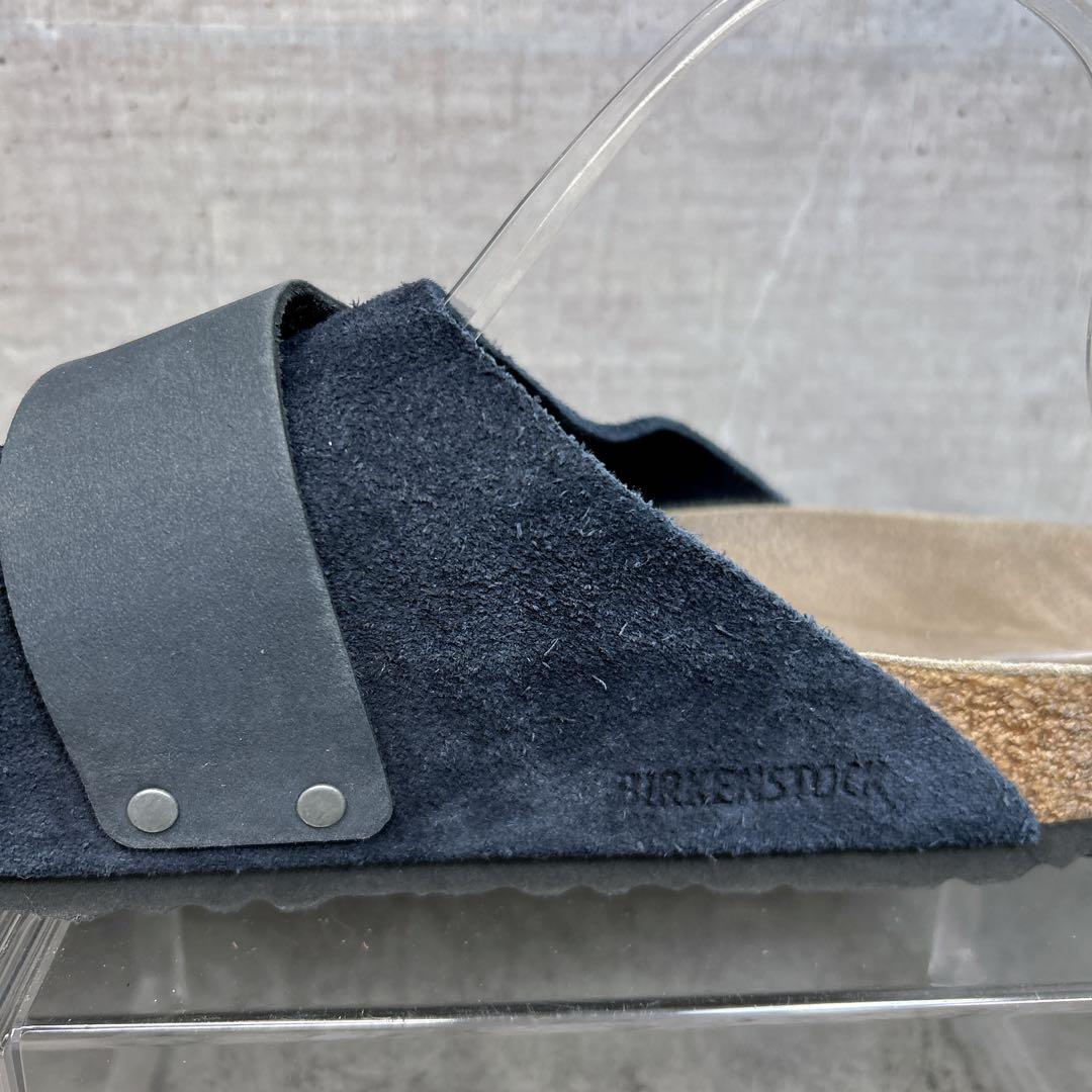 極美品✨【BIRKEN STOCK】KYOTO/サンダル/スウェード/ネイビー/