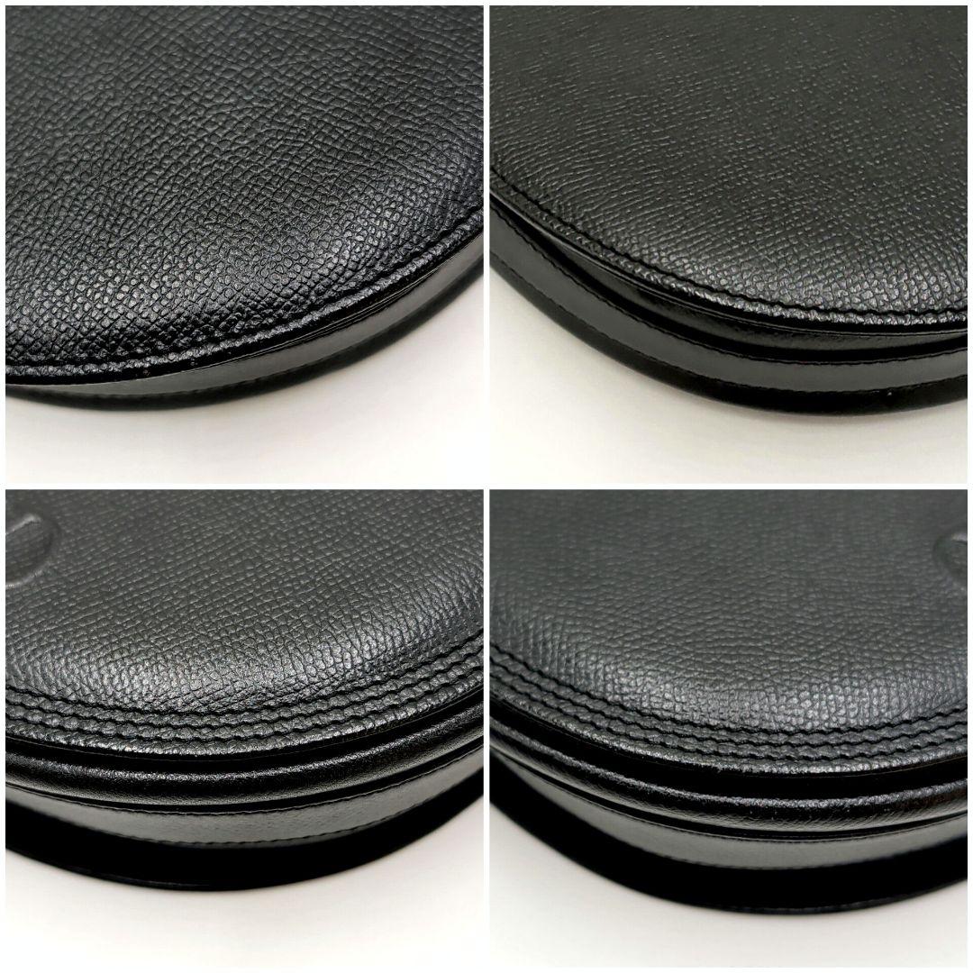 未使用 ヴァレンティノガラヴァーニ ショルダーバッグ フリンジ 本革 ブラック