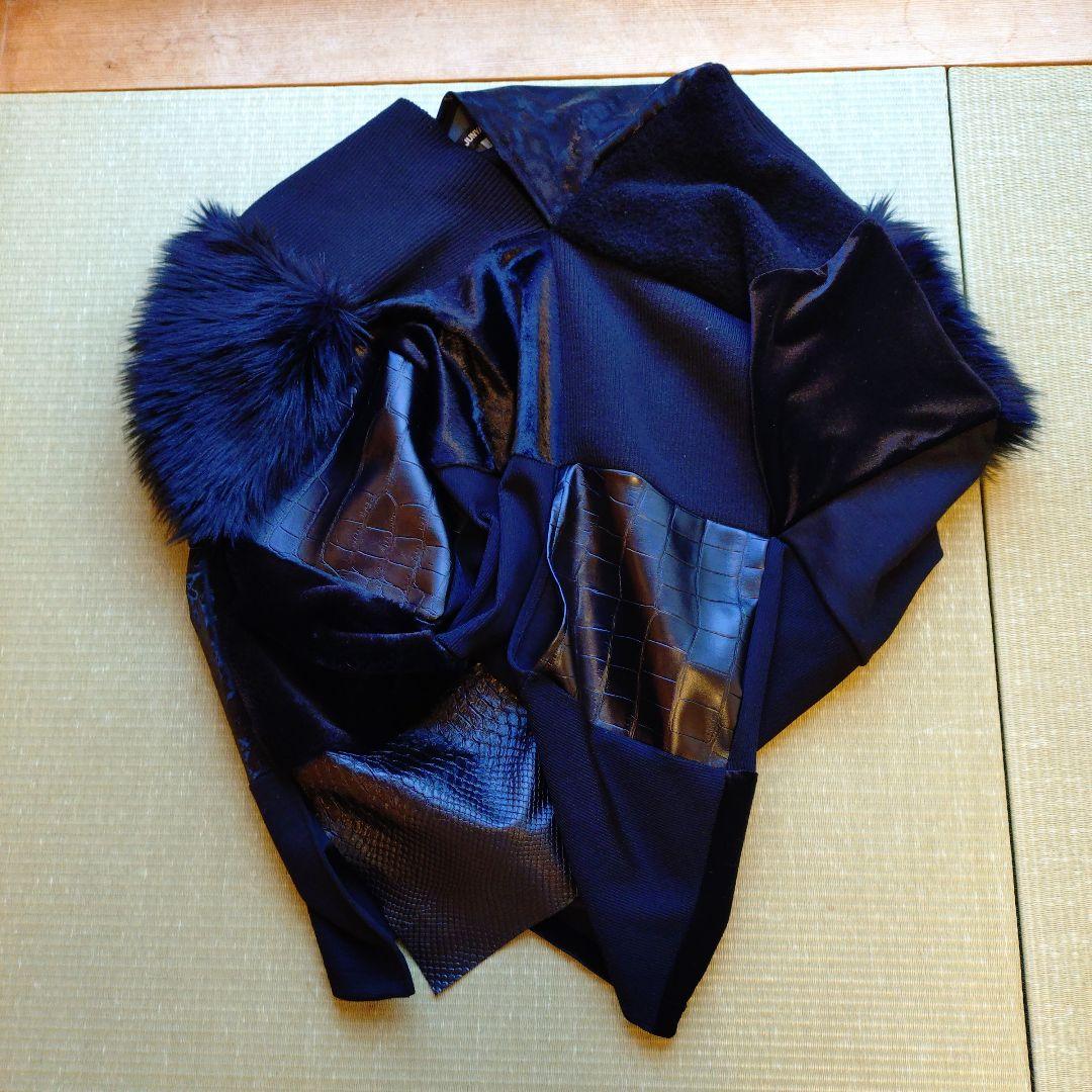 JUNYANYA WATANABE ブラック カットソーS