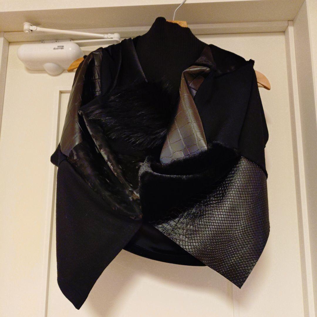 JUNYANYA WATANABE ブラック カットソーS