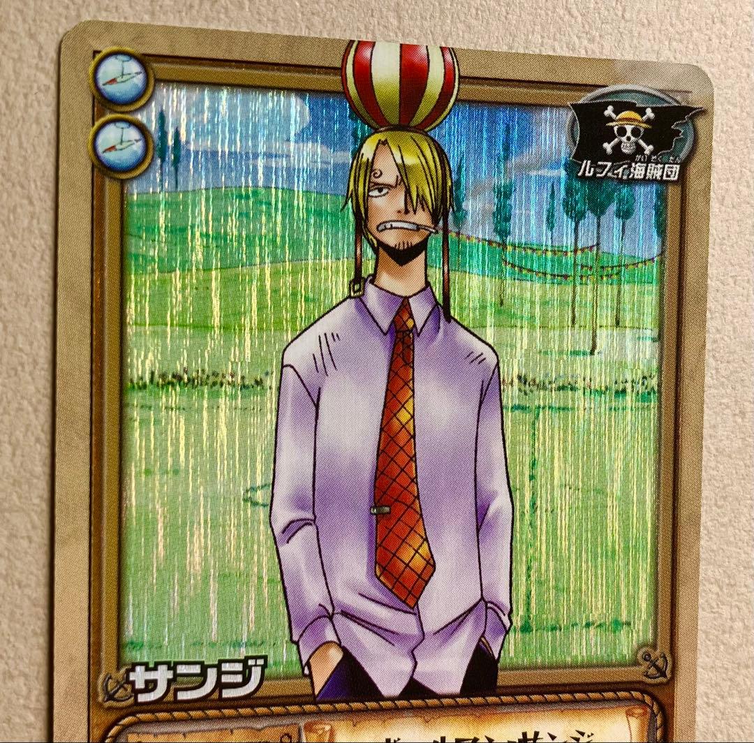 【ワンピースカード旧裏】サンジ TD-C03 ボールマン・サンジ UR パラレル