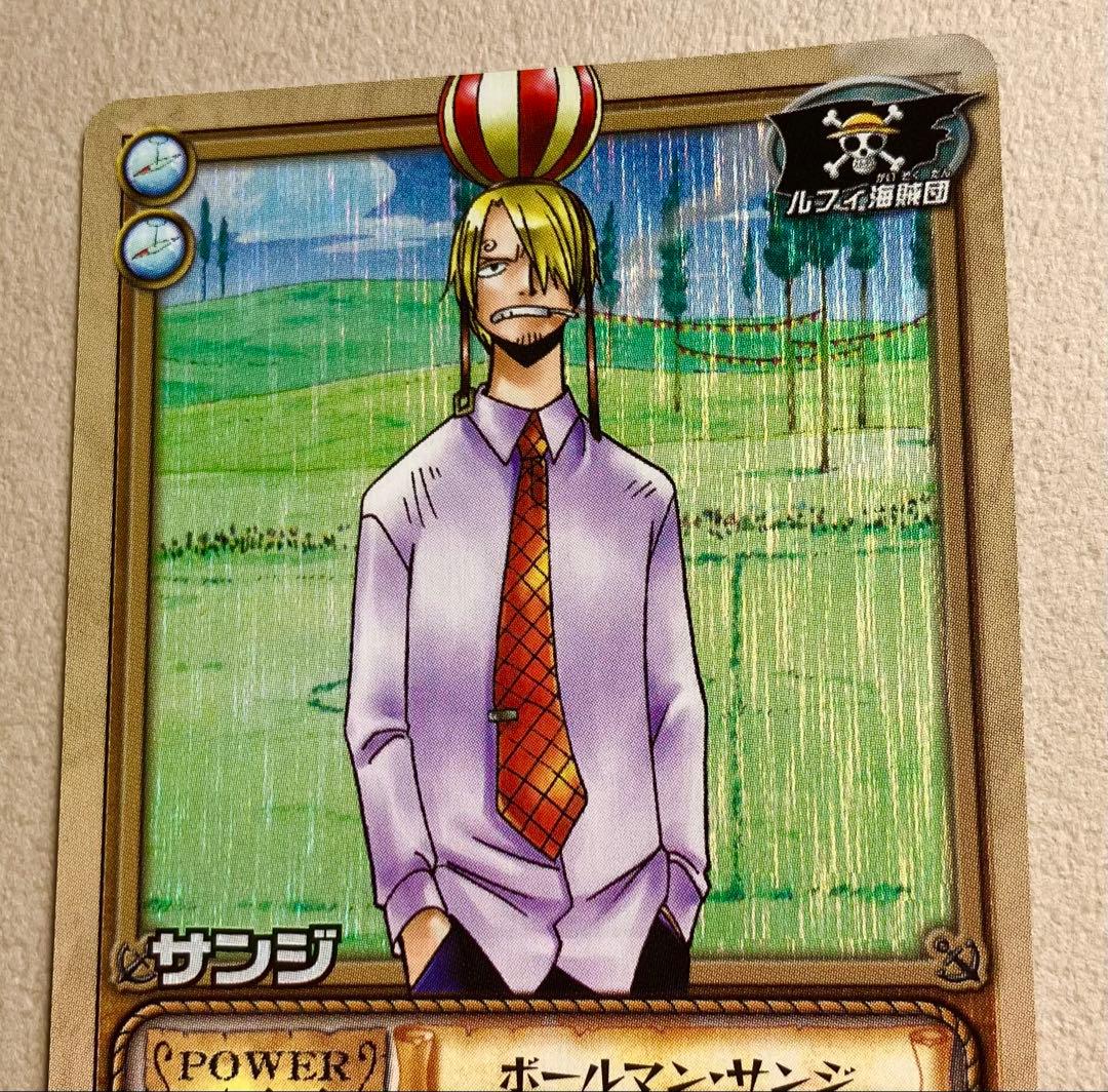 【ワンピースカード旧裏】サンジ TD-C03 ボールマン・サンジ UR パラレル
