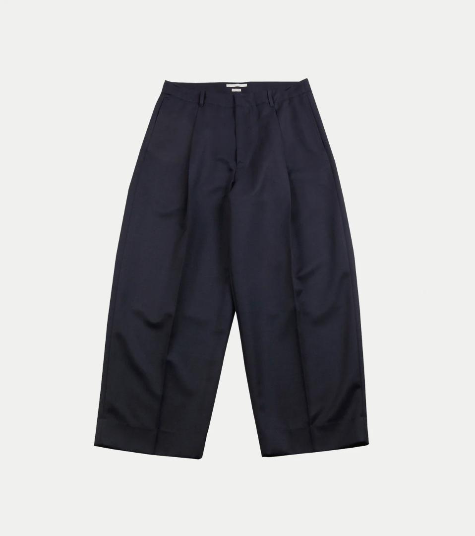 ブラームス Wool Mohair Super Wide Slacks