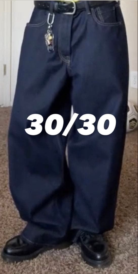 【大人気完売】GAP スーパーバギーデニム 30/30 ダークリンス