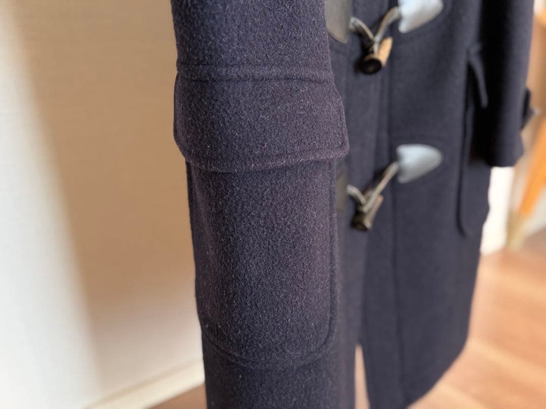 Ｊ.PRESS ネイビー ダッフルコート M フード付き