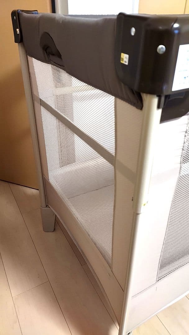 専用【美品】Aprica ココネルエアー ベビーベッド ココアブラウン 即発送可