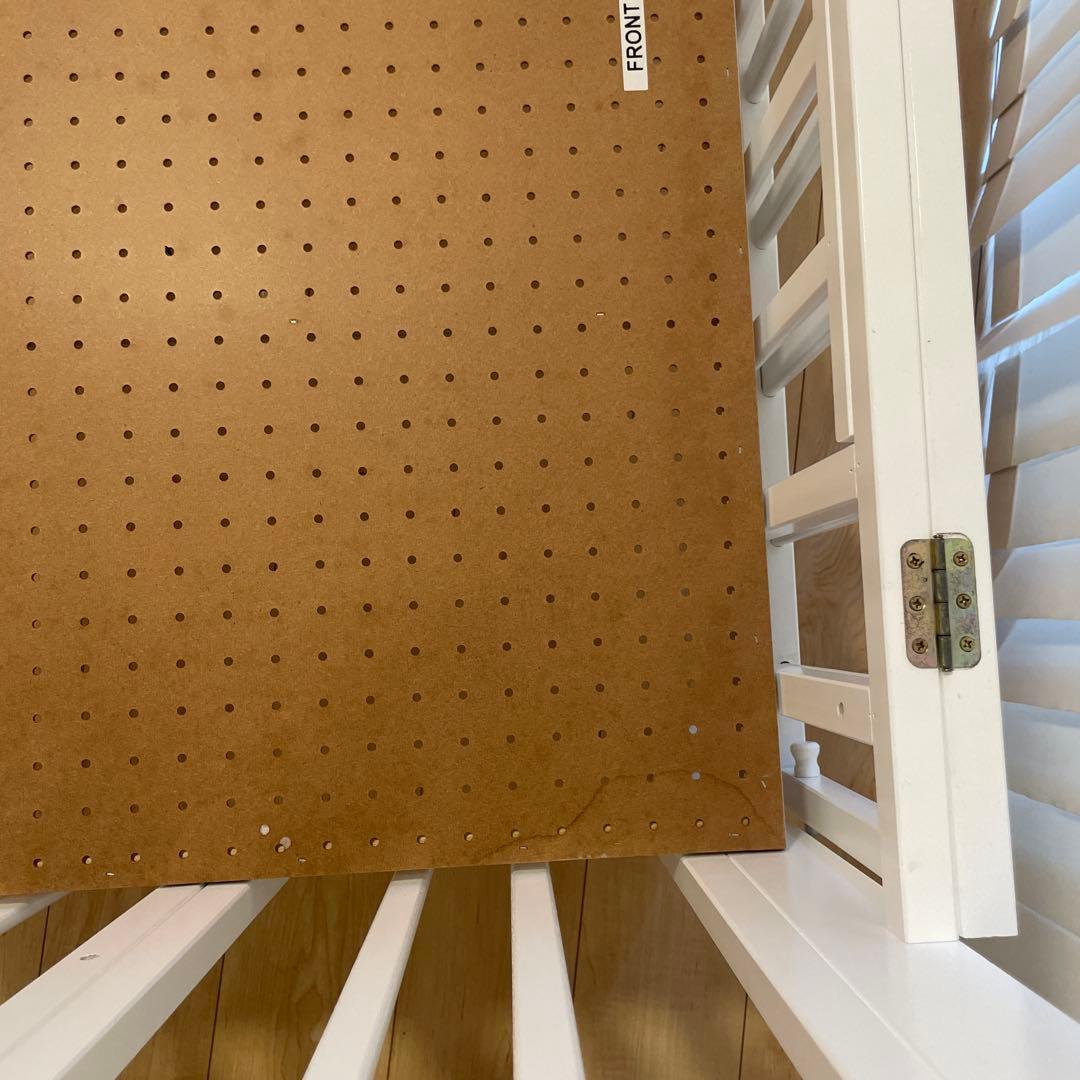 カトージ　ホワイト　ミニベビーベッド キャスター付き 60×90 品番02700