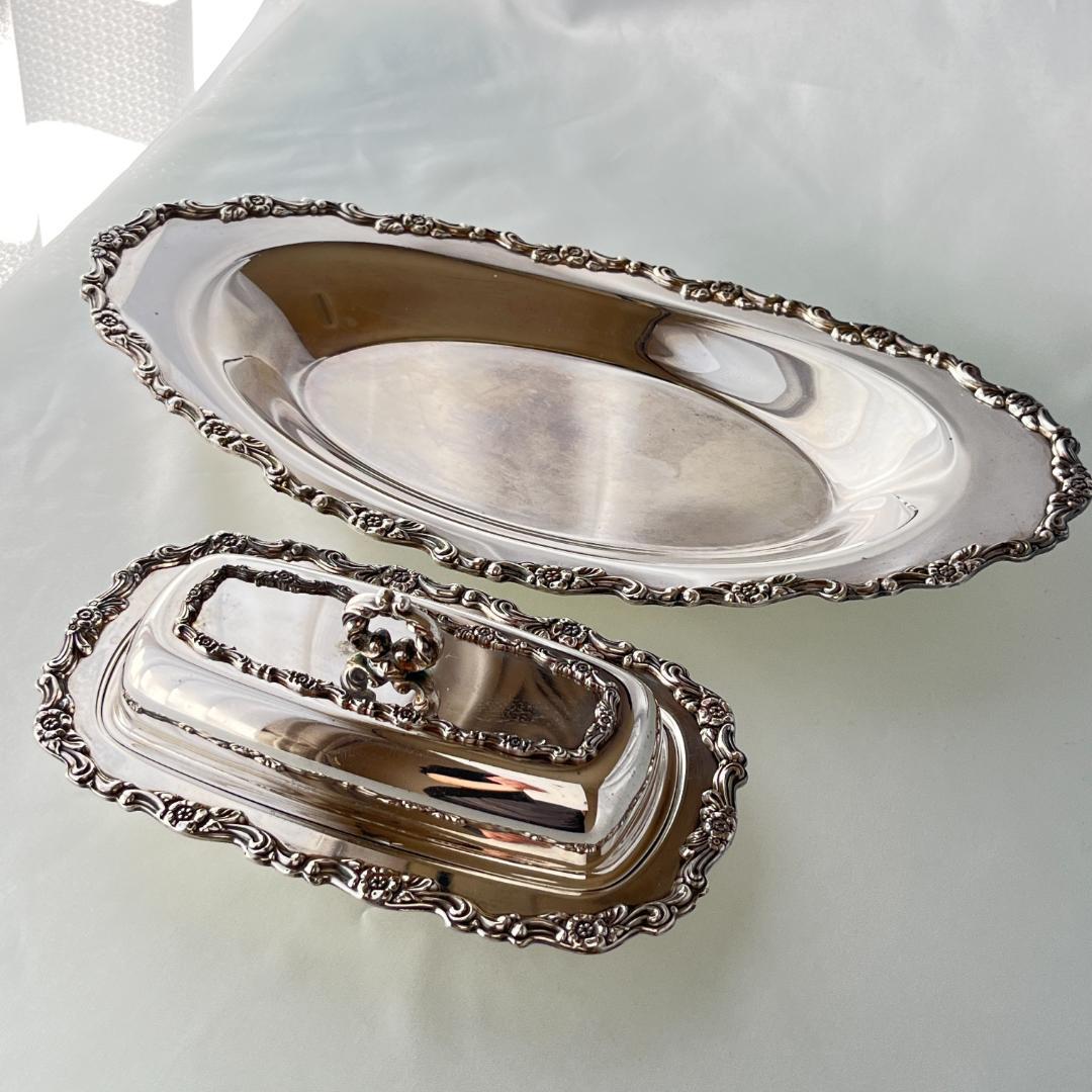 【WM.A. Rogers】バターディッシュ / ブレットサーバー