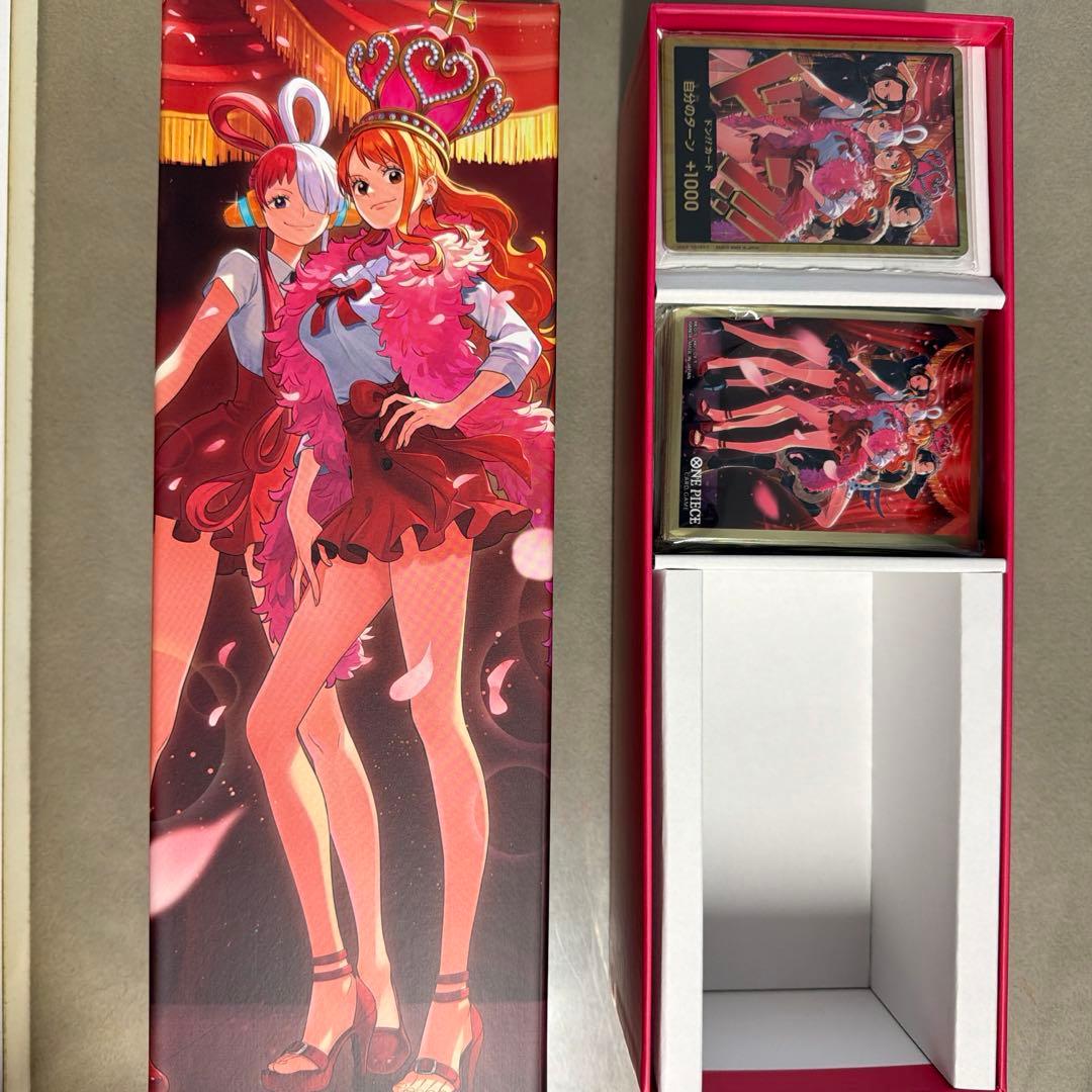 ワンピースカードヒロインズエディション スリーブ＆金ドン10枚＆ストレージBOX