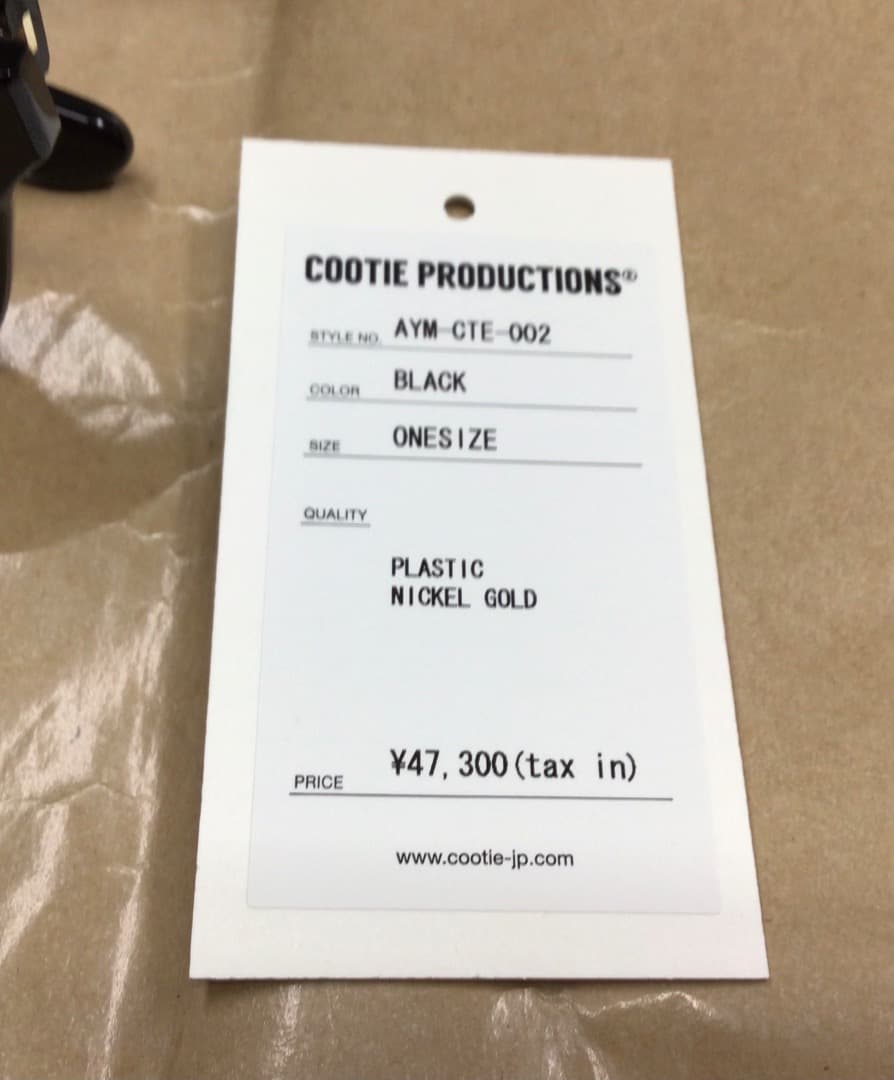 COOTIE PRODUCTIONS ayame サングラス　BLACK