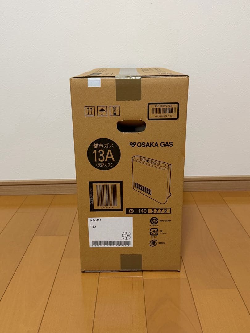 OSAKA GAS ガスファンヒーター N140 5772