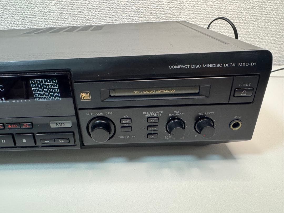 SONY MXD-D1 MD/CDデッキ
