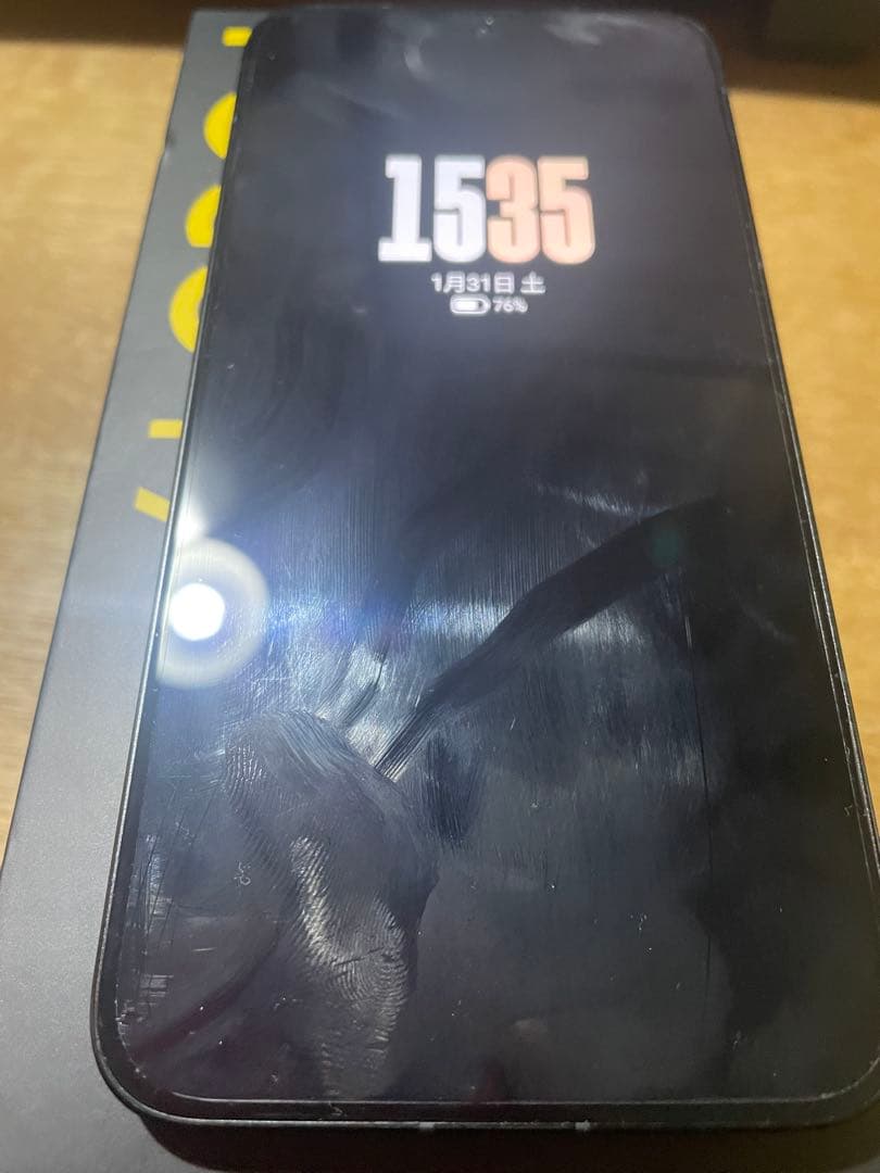 POCO F7 ケース付き