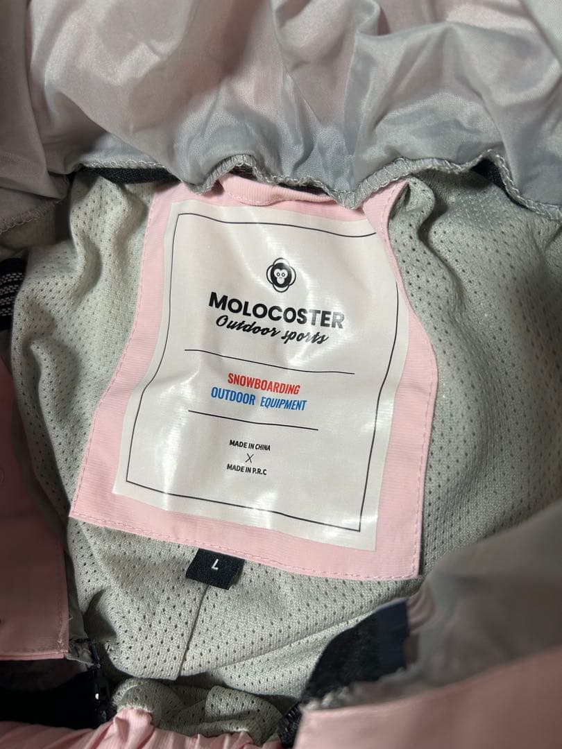 グローブ、おしりパッドおまけ付MOLOCOSTER スノーボードウェア Lサイズ