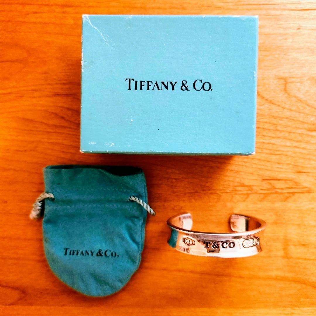 ティファニー バングル カフバングル 1837 シルバー925 ブレスレット
