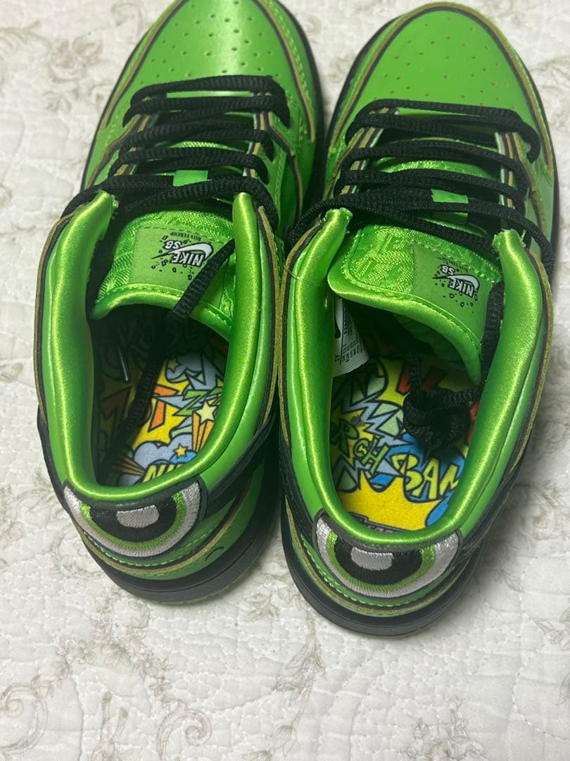 パワーパフガールズ ナイキ SB PS ダンク \"バターカップ 20cm キッズ