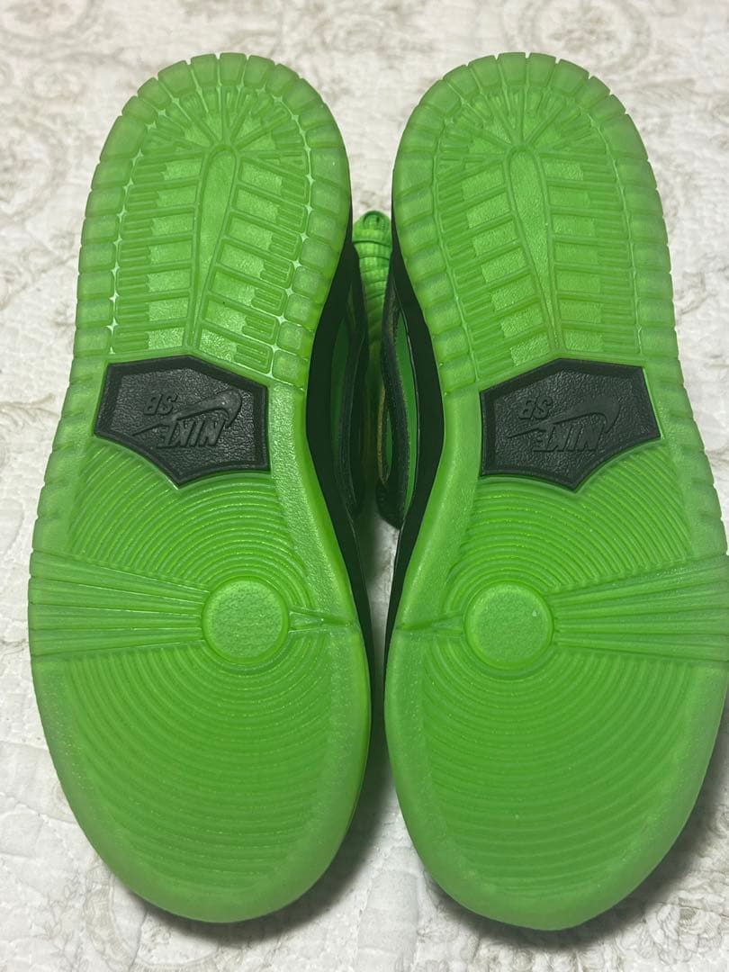 パワーパフガールズ ナイキ SB PS ダンク \"バターカップ 20cm キッズ