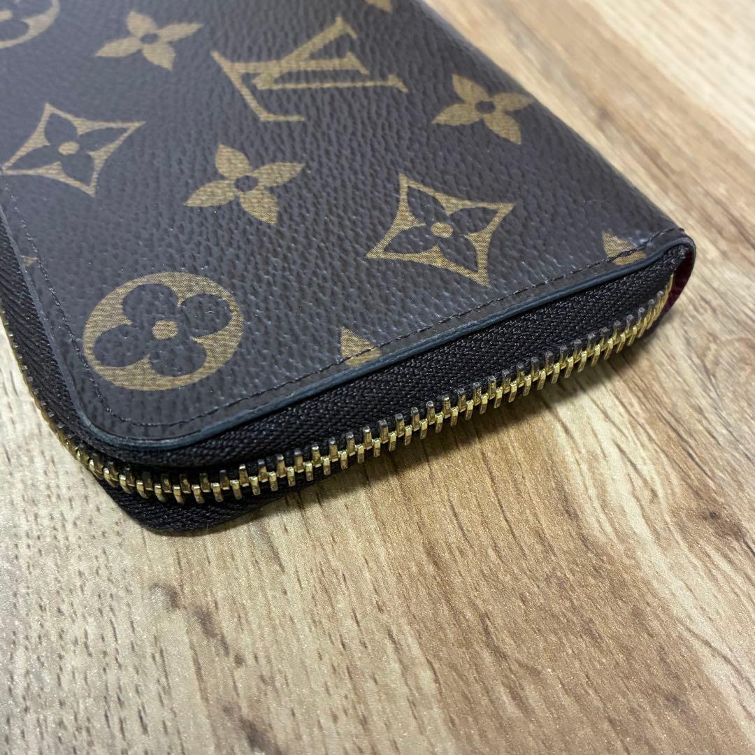 【まあ】LOUIS VUITTON ポルトフォイユ クレマンス フューシャ