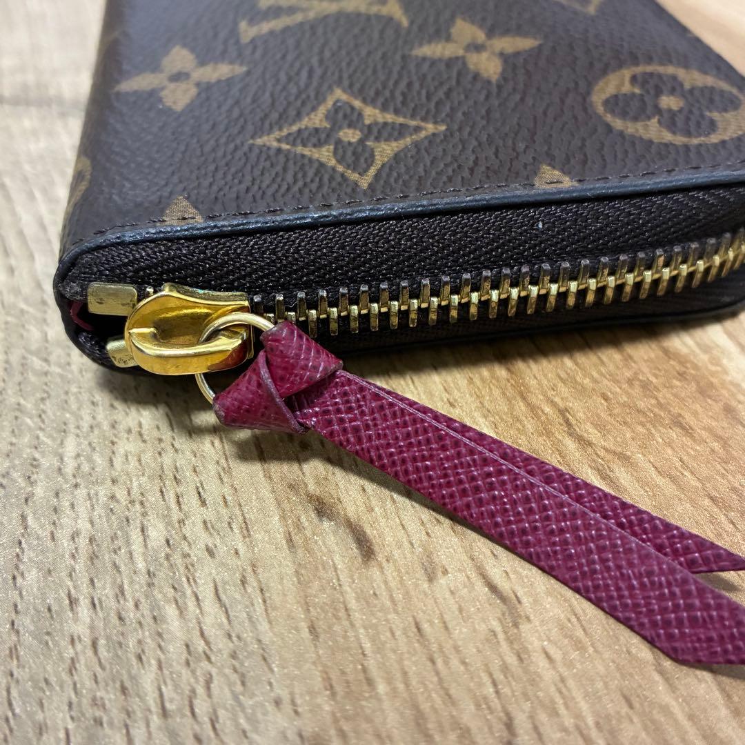 【まあ】LOUIS VUITTON ポルトフォイユ クレマンス フューシャ