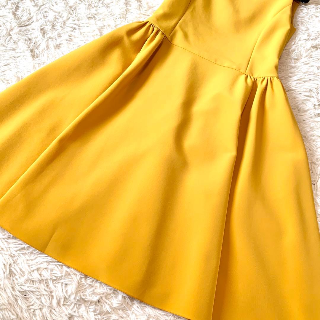 極美品✨希少カラー フォクシー タイムレス ドレス ワンピース フレア ギャザ