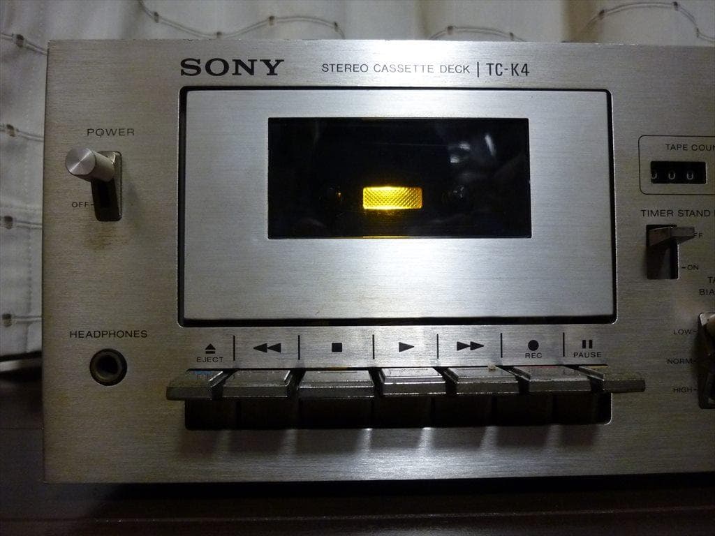 SONY ソニー カセットデッキ TC-K4 修理済 全機能動作 美品