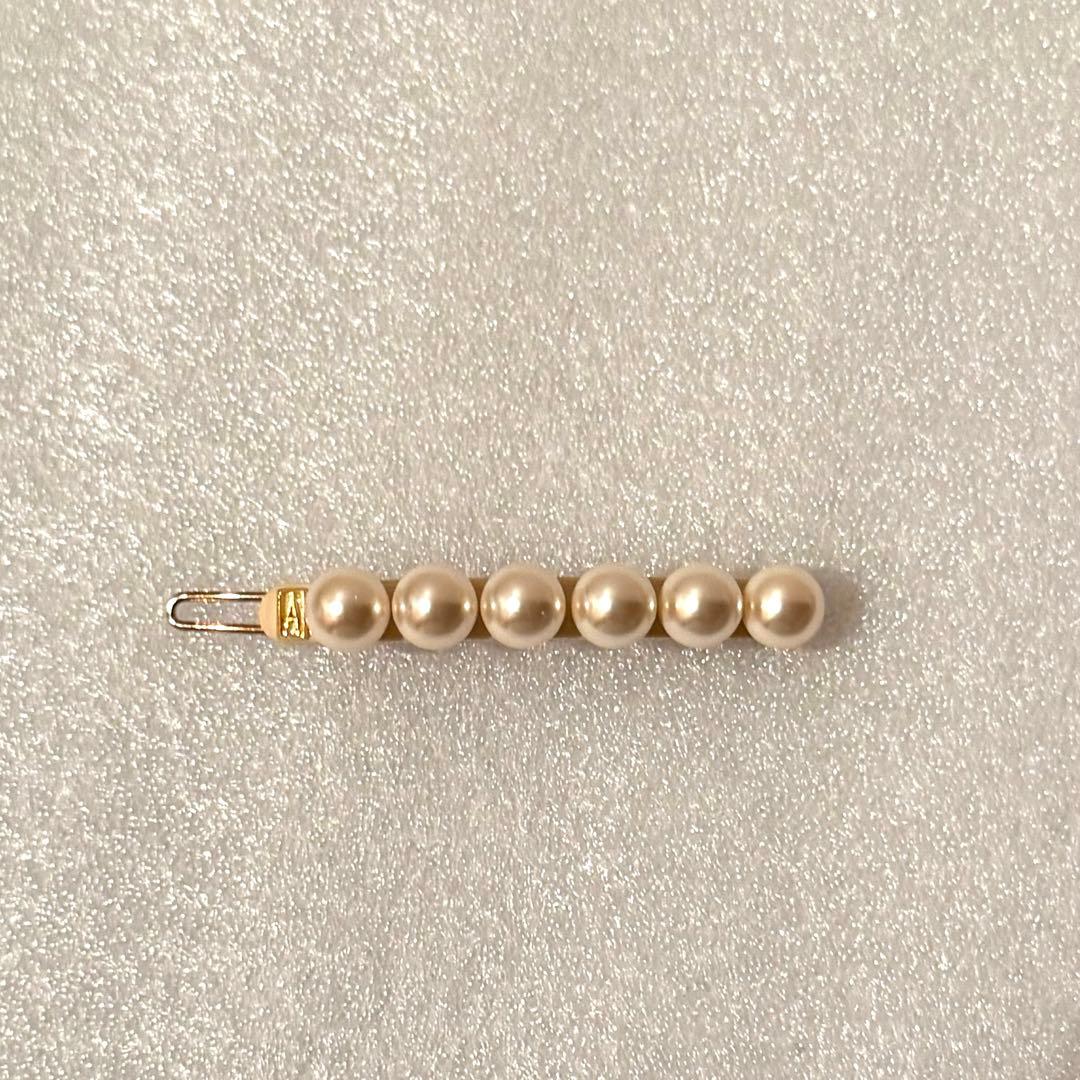 アレクサンドルドゥパリ ボールピン パール ベージュ