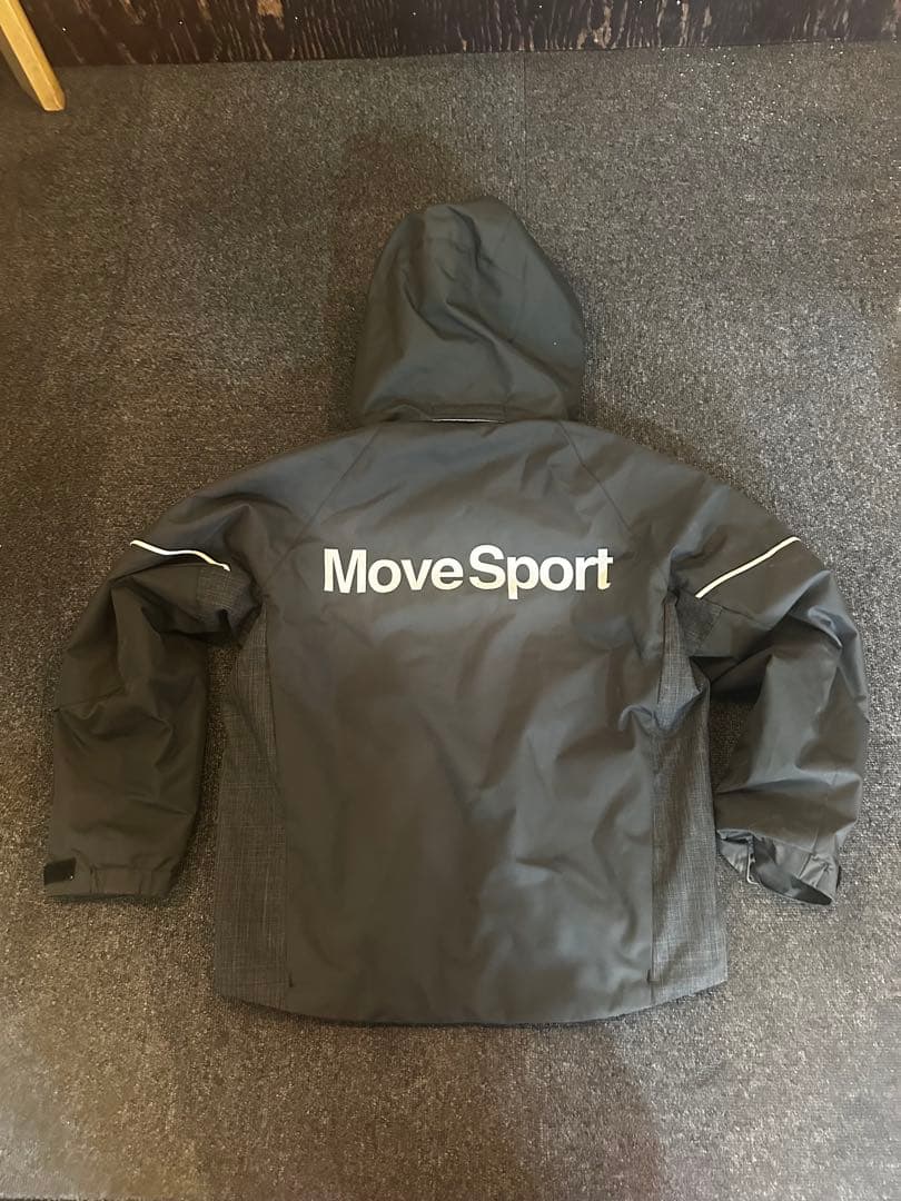 DESCENTE Move Sport スキーウェア 子ども用 黒/赤