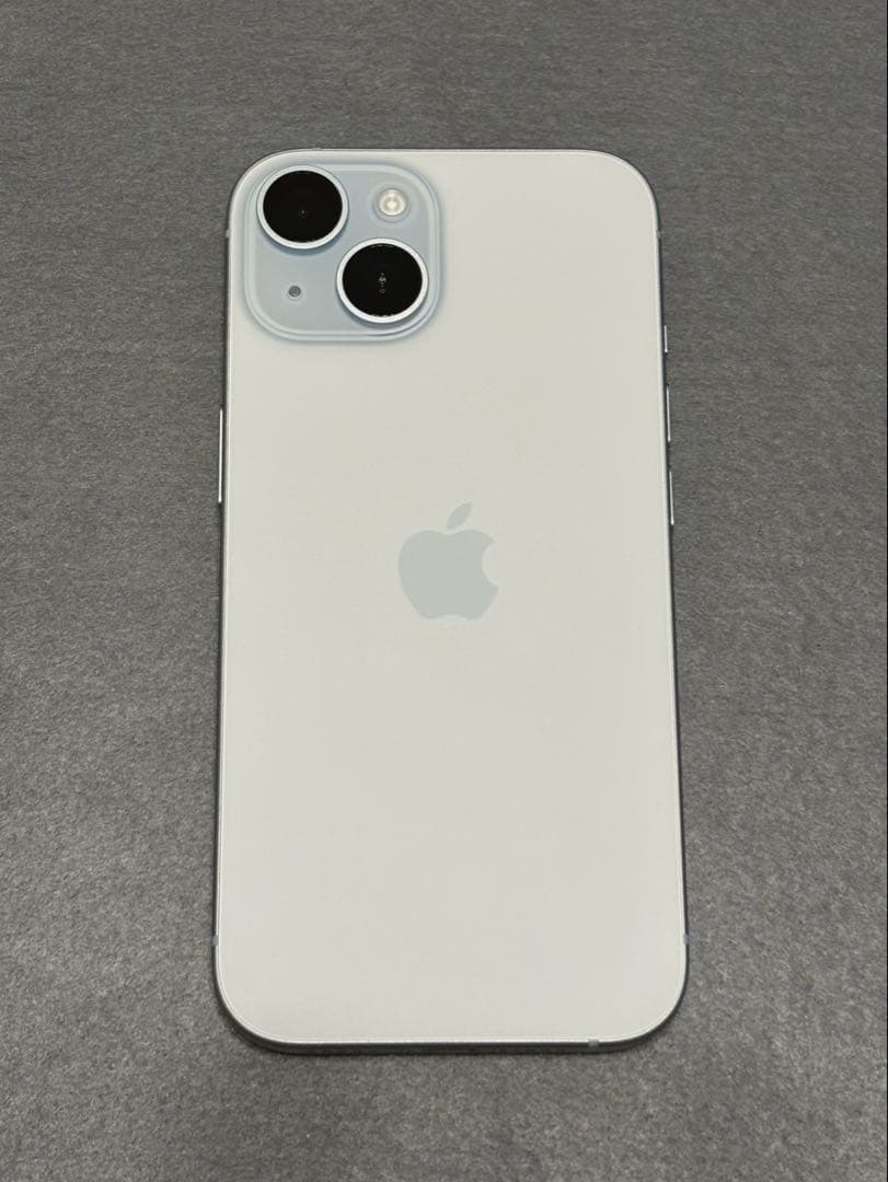[訳あり品] iPhone 15 ブルー　SIMフリー バッテリー最大99%