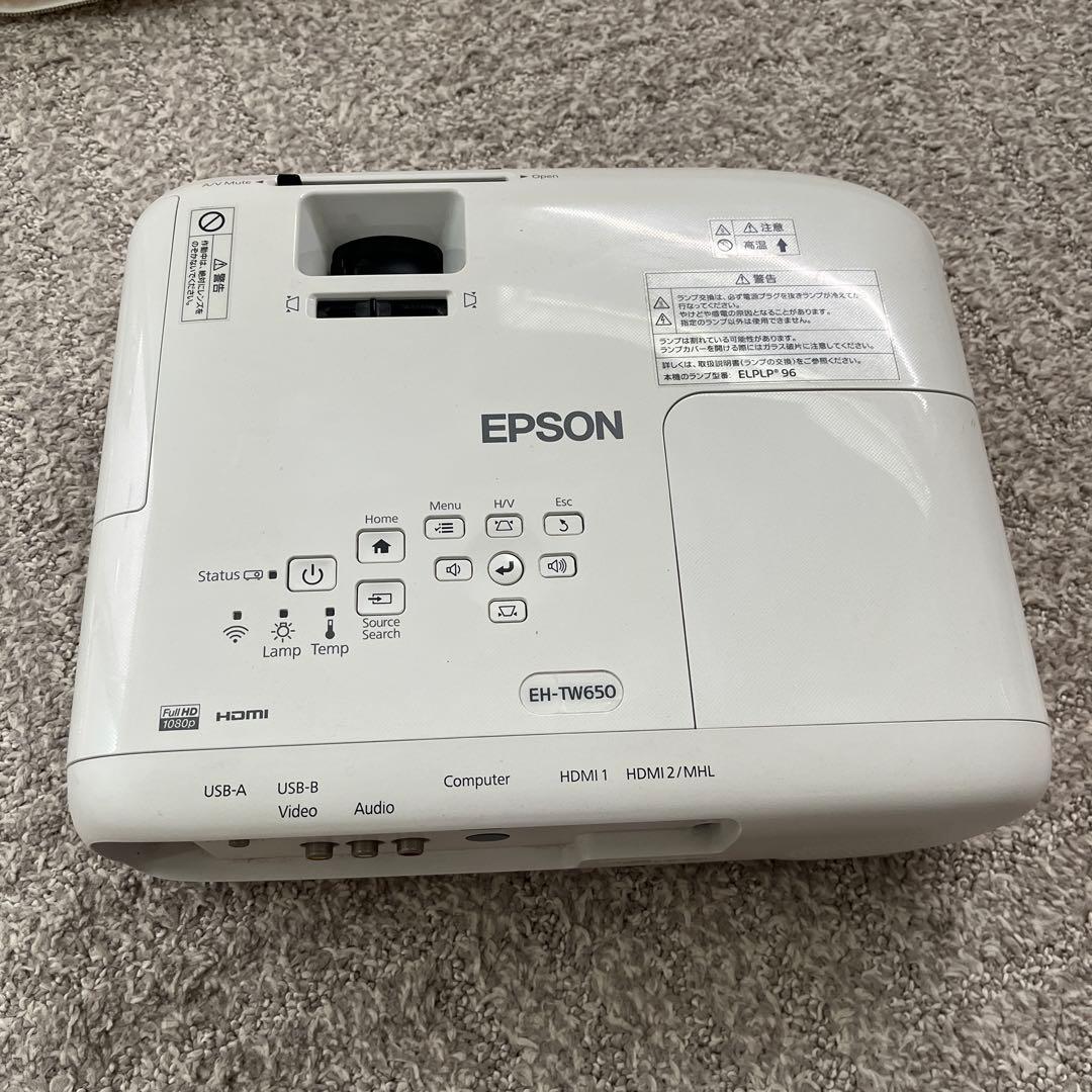 Epson EH-TW650 プロジェクター本体