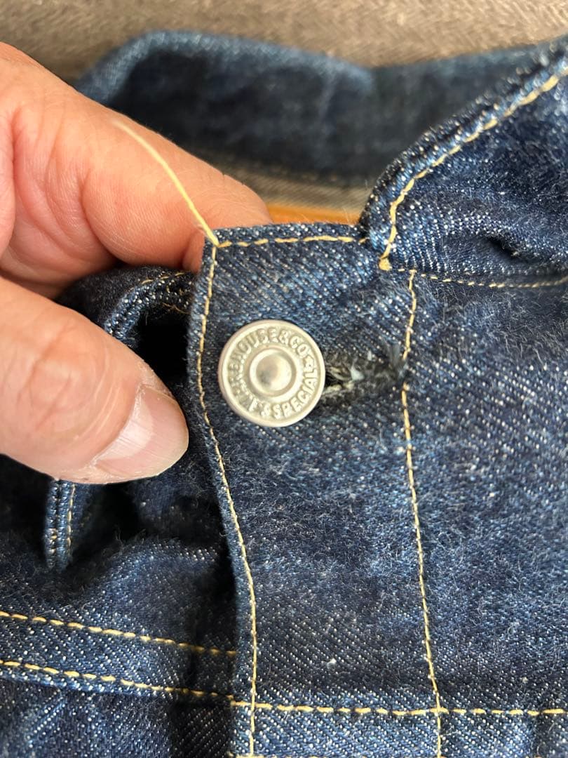 WAREHOUSE & CO.デニムジャケット Lot S2000XXW 40L