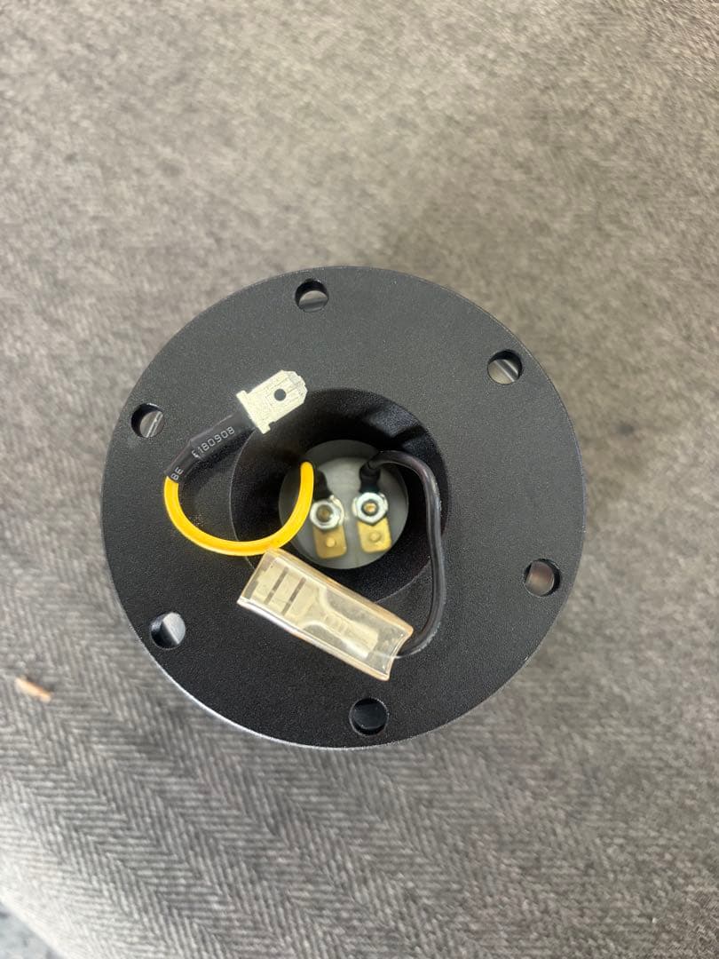 NRGクイックリリース　ステアリングボス ブラック 2端子