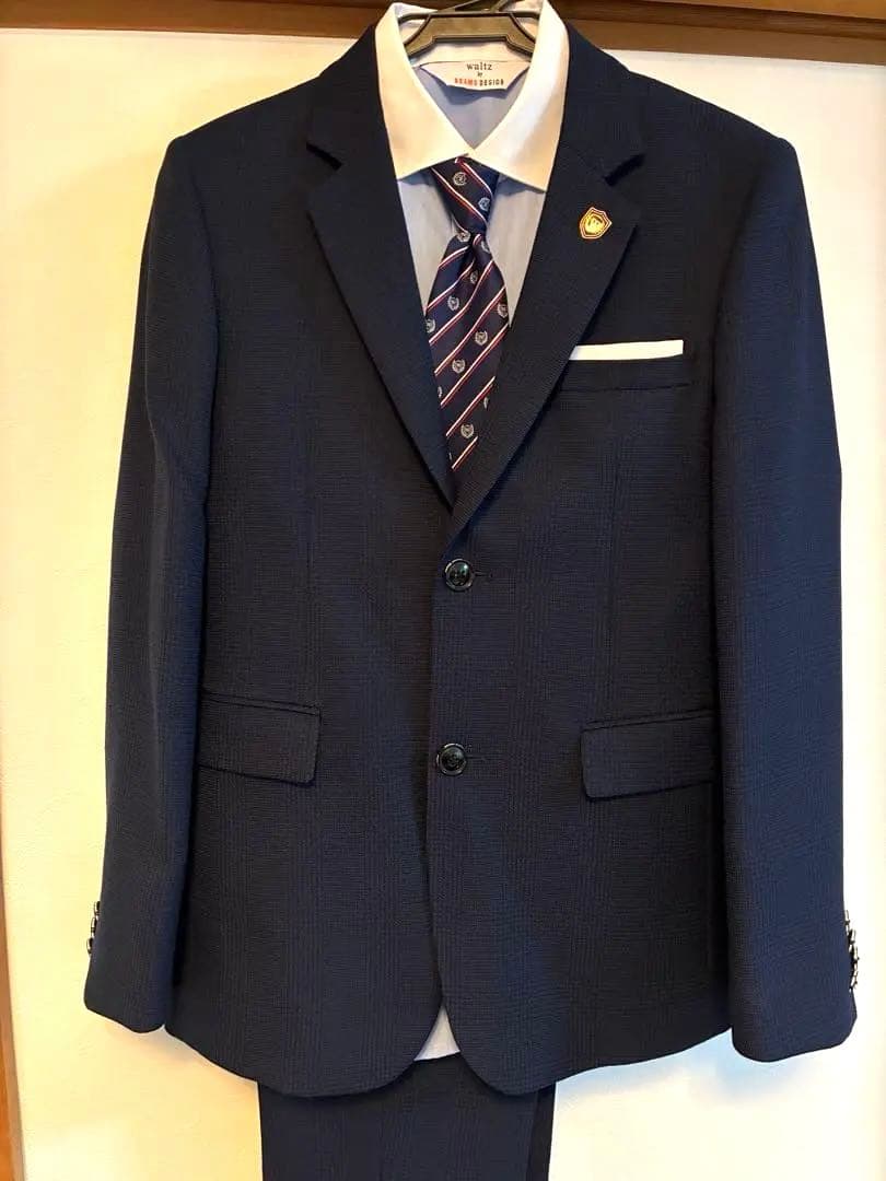waltz by BEAMS DESIGN スーツ 160　ネイビー　チェック