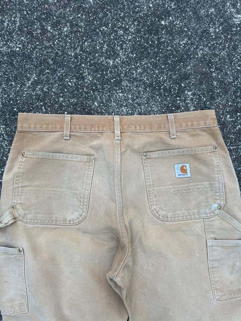 シ*バ様 Carhartt カーハート ダブルニー パンツ B01 BRN 36