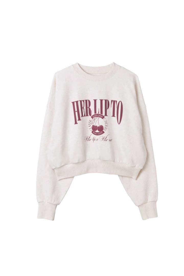 Herlipto Classic Cherry Sweatshirt スウェット