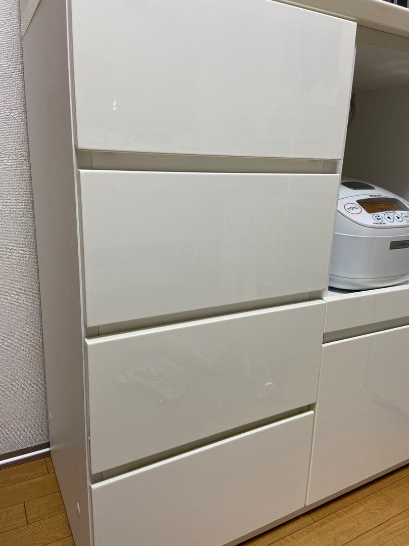 【最終価格・出品終了間近】ニトリ　キッチンボード　80cm幅 190cm高