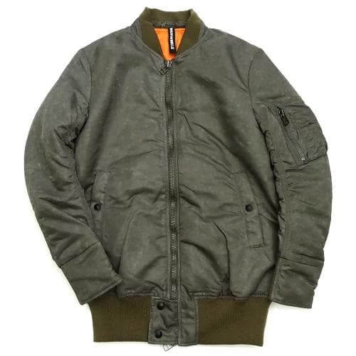 J04279 新品 22AW RIPVANWINKLE MA-1 ジャケット：L