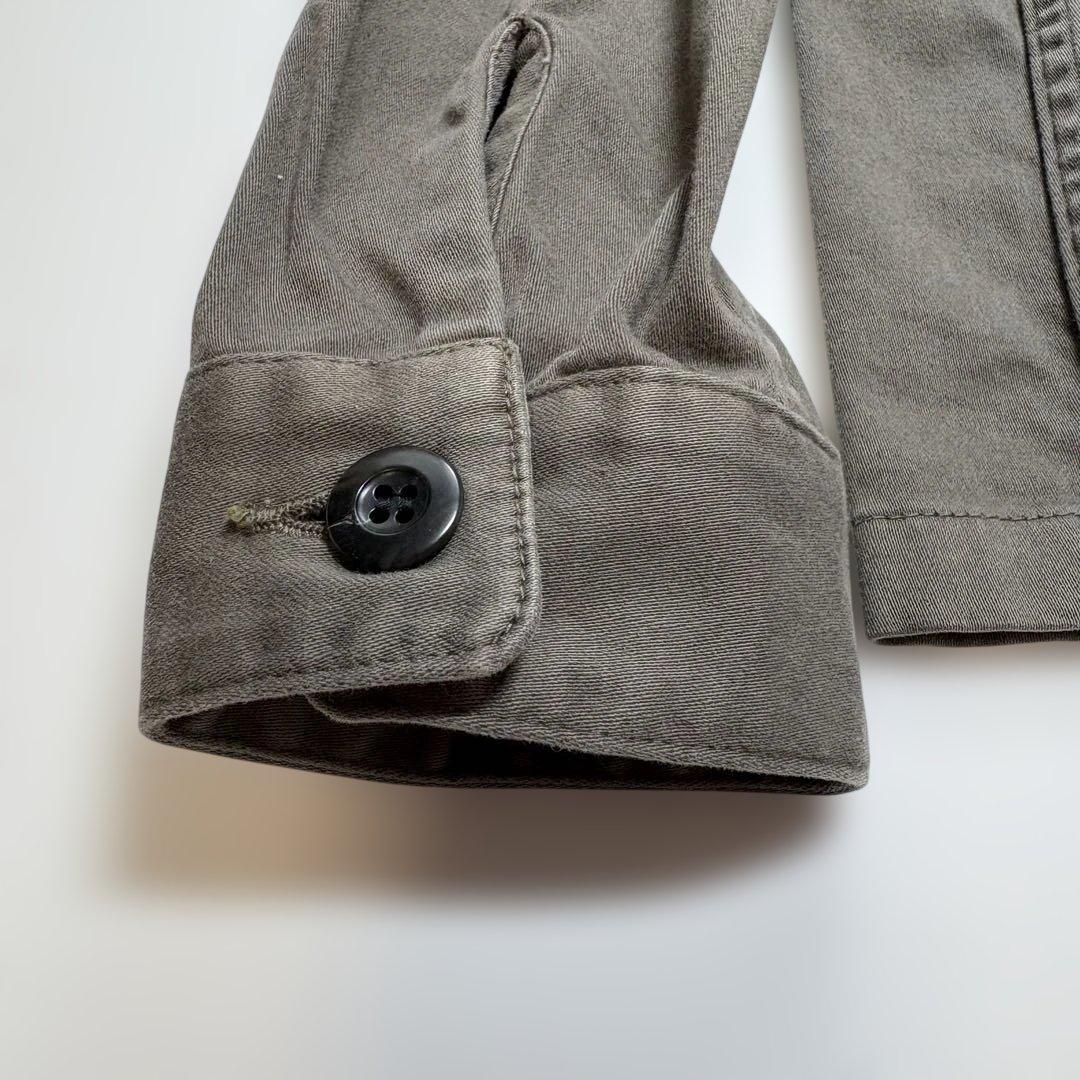 wjk オリーブグリーン ミリタリージャケット 洗えます