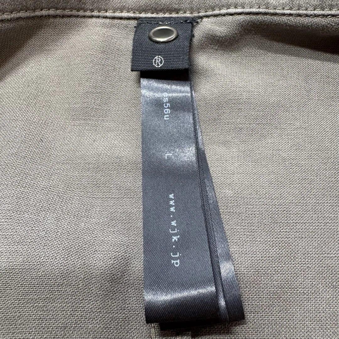 wjk オリーブグリーン ミリタリージャケット 洗えます