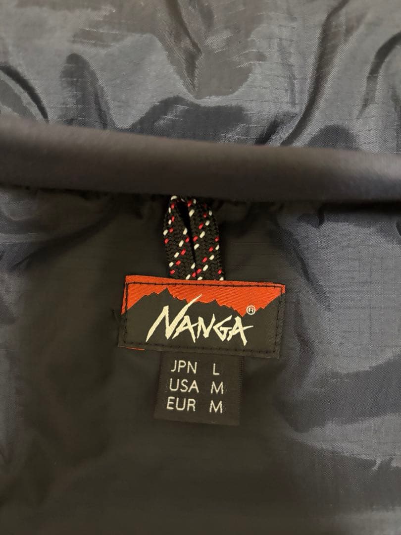 NANGA （ナンガ）オーロラテックス スタンドカラーダウンジャケット Lサイズ