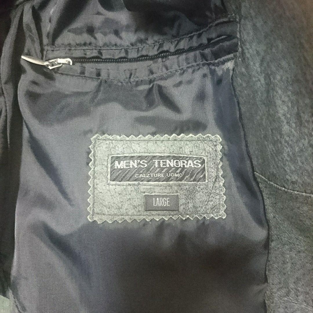 メンズティノラス 本革 レザージャケット