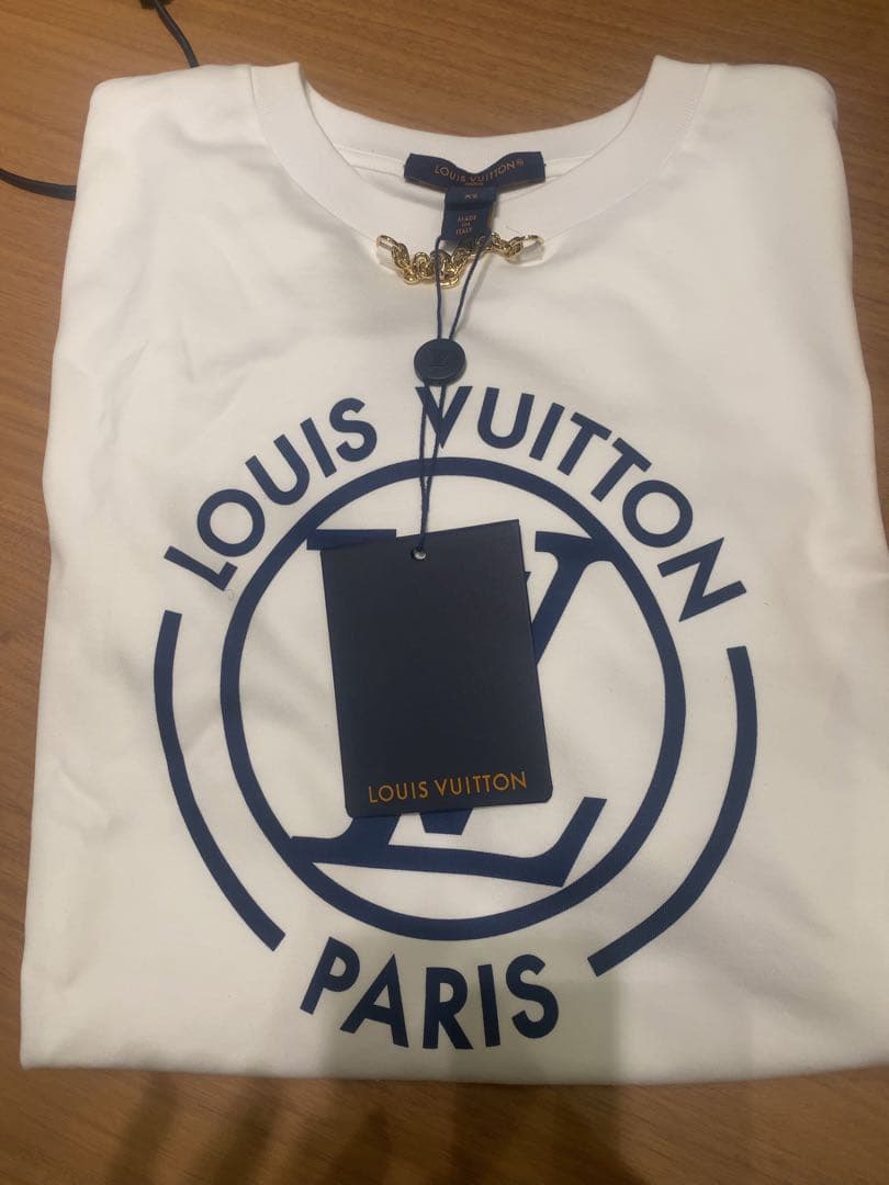 【新品未使用】LOUIS VUITTON フロックド LV Tシャツ XS